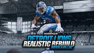 Kerryon's Breakout Game! | Madden 20 Detroit Lions Realistic Rebuild (Episode 3)