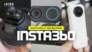 Первый взгляд на новую технологию Link 2 Pro: Insta360 на выставке CES 2026.