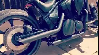 Honda Fury Custom Exhaust SLK-Custom