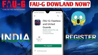 🇮🇳 FAUG RELEASED ON PLAY STORE😱👌👌