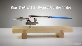 Star Trek U.S.S. Enterprise Sushi Set from ThinkGeek