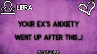 Libra Tarot Love Reading January 2022 💓 💖 | Your Ex's Anxiety Went up After This...!