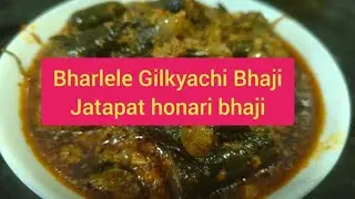 Chamchamit bharlele Gilkyachi ( turai) bhaji # # jhatpat tayar honari recipe..##😋