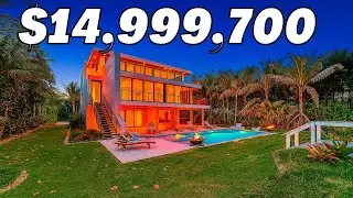 INSIDE a $14,999,700 Jupiter Island BEACHFRONT Est