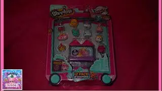 Shopkins Season 8 12 pack review #1 boarding to europe