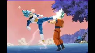 Super Saiyan Blue Vegeta vs. Super Saiyan Blue Goku &mdash; Match of the Century 💥🔥