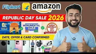 Republic Day Sale 2026 🔥 Flipkart & Amazon Sale Date, Offers, Best Deals on Mobiles & Electronics