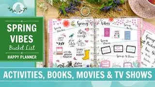 Creating My Spring Bucket List 2024 | Activities, Movies, TV Shows & Books for all the Spring Vibes