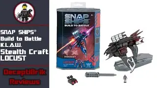 Snap Ships K.L.A.W. Stealth Craft LOCUST (Review en Español)