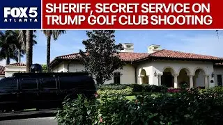LIVE | Trump golf club shooting: Palm Beach sheriff, Secret Service give update