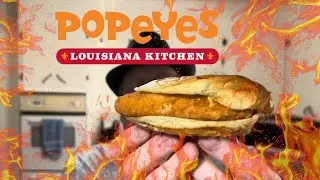 Popeyes Spicy Flounder Fish Sandwich Review