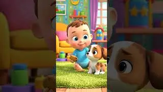 Baby Learns Sharing 🍼🐶 | Sharing Is Caring | Kids Short Song #nurseryrhymes