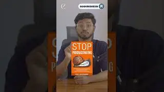 BOOKMARKED Ep 1: Procrastination Killers #chintan #bookmarked #productivity #bookrecommendation