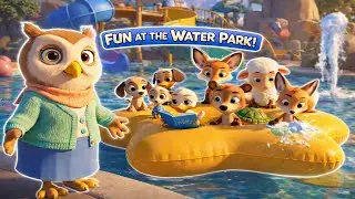 🐾 Water Play Adventure! Funny Learning Games at Sunny Paws School