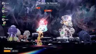 Pokemon Scarlet - How to solo 7 Star Rillaboom using only Gholdengo (Moveset in description)