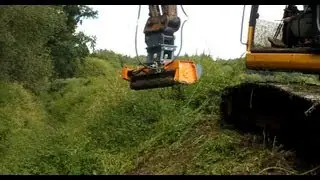 Kosiarka na koparkę 15-30 ton GK150 ROLMEX