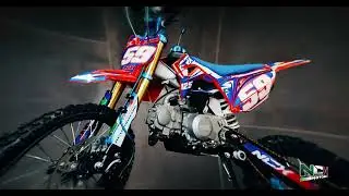 PIT BIKE NCX CRX 125 -  Ruote 14/12 - GOLD