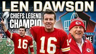 LEN DAWSON NFL HALL OF FAME CAREER | LEN DAWSON NFL CAREER HIGHLIGHTS