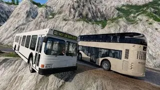 Cars vs Cliff Roads #14 - BeamNG.Drive