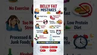 Belly Fat Mistakes That Are Stopping Your Weight Loss #healthylifestyle #healthtips