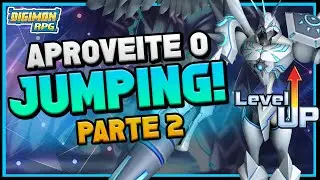 DICAS ESSENCIAIS! COME&Ccedil;ANDO do ZERO com o OMEGAMON MERCIFUL MODE no JUMPING EVENT do DRO - Parte 2