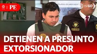 Detienen a hombre acusado de extorsionar a mototaxistas | Primera Edición | Noticias Perú
