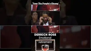 D Rose#emotional #speech #mvp #nba #trending #shorts #viralshort #retirement #friends #teamwork #fyp