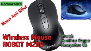 UNBOXING MOUSE WIRELESS ROBOT M206 | Mouse Murah dengan Kualitas Terbaik