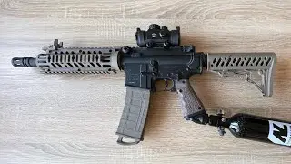 TIPPMANN TMC PAINTBALL MAGFED MARKER &bull; BLACK/TAN