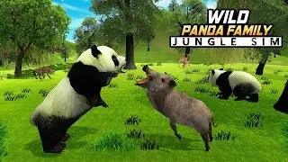 Wild Panda Family Jungle Sim