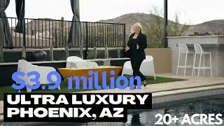 ULTRA LUXURY ON OVER 20 ACRES | PHOENIX, AZ | 4K REAL ESTATE WALKTHROUGH