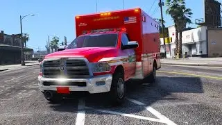 Ram 3500 Ambulance - GTA 5 Ambulance Mod
