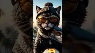 😼🔥 One Cat Rules the Wild, The Other Owns the Gold! 🐾 #EpicCats #CatLegends