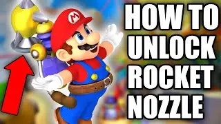 HOW TO UNLOCK Rocket Nozzle in Super Mario Sunshine from Super Mario 3D All Stars Nintendo Switch
