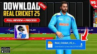 Real Cricket 25 v6 ❤️&zwj;🔥  New Cricket Game