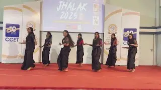 GROUP DANCE | Girls on Fire | Jhalak 2025 | CCET | CSE 2K21-25