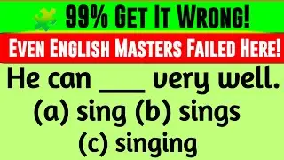 ¿Aprobarías este EXAMEN de INGLÉS? 📝 20 Preguntas de Gramática que Muchos Fallan