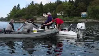Op&eacute;ration de contr&ocirc;le de l'ONCFS sur Pareloup - 2018