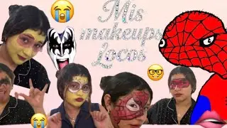 Mis make ups lokochones (desastrote)JAJAJAJAJAJ😭😭😭