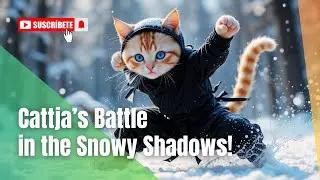 Cattja&rsquo;s Winter Escape: Ninja Cat Moves in a Snowy Forest Adventure 🐾❄️🥷