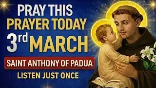 🙏PRAY THIS POWERFUL PRAYER OF SAINT ANTHONY TODAY FOR DEBT FREEDOM🙏