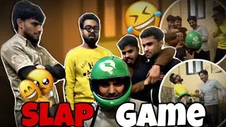 Slapping game with friends 😂:@ZAIDDY_VLOG 
