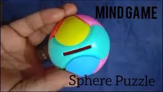 How to solve a 6 piece puzzle ball!!sphere puzzle full solution #youtube