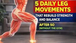 5 Daily Leg Movements That Rebuild Strength and Balance After 50 (No Gym Required)