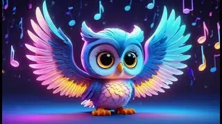 Baby Owls Night Flight | Soothing Nighttime Song for Kids | Nursery Rhymes and Baby Songs