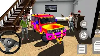 Franklin Purchase Modified RGB Bolero Car 🤑 Indian Theft Auto Simulator | New RGB bolero cheat code