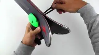 Skiddi instructions for Twin-tip ski tails