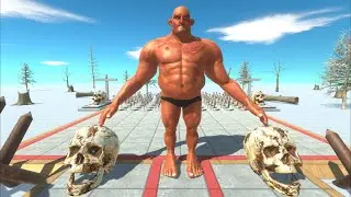 50X Skeleton Warrior vs every unit - Animal Revolt Battle Simulator