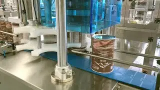 linear type 401# powder cans sealing machine speed 2400pcs per hour sealer