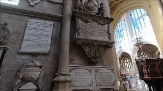 Virtual Tour Of Bath Abbey [Under Renovation] - Bath, Somerset - February 2020 | kittikoko